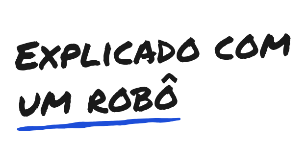 Título em marcador