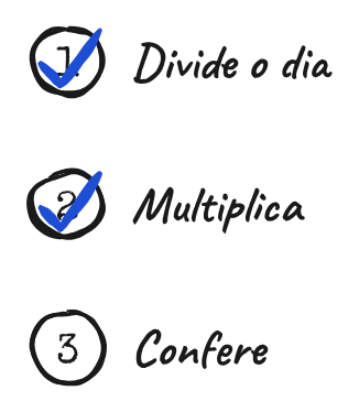 Lista de passos